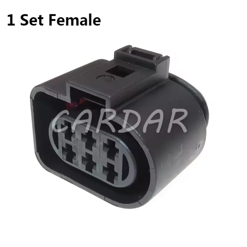 6 Pin 1J0973733 1J0 973 733 3.5 Auto LSU 4.2 Oxygen Sensor Connector Throttle Plug For VW AUDI PASSAT Bora