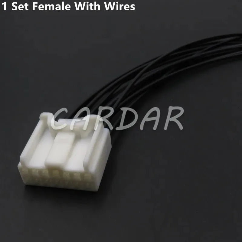 14 Pin 2.2 Series Automotive Unsealed Male Female Socket Car Rearview Mirror Electric Wire Plastic Housing Connector