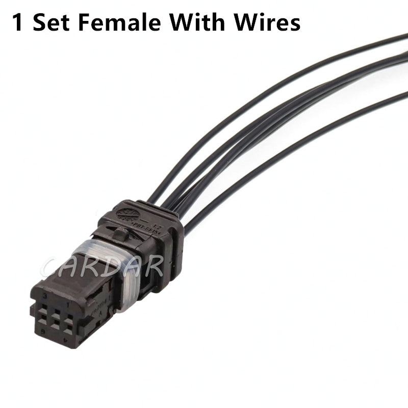 6 Pin 5-2112594-1 Auto Wire Connector Plug Car Sensor Socket For Mercedes-Benz BMW