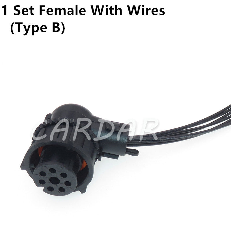 8 Pin 7806390 9800680 Gasoline Pump Plug Electronic Fuel Pump Socket Waterproof Electrical Connector