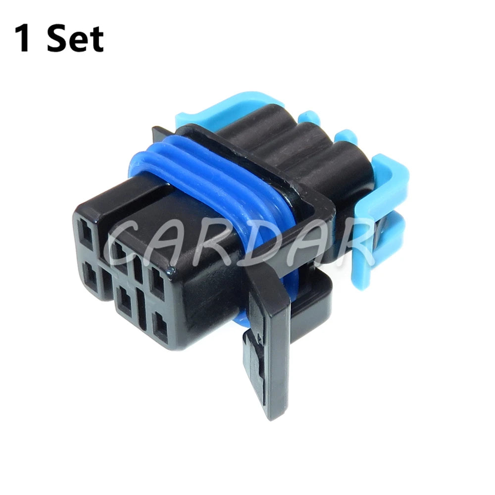 6 Pin 1.65 Series Automobile Waterproof Plastic Housing Socket Car Wiring Terminal Socket