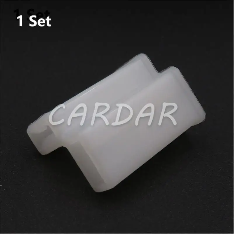 2 Pin PA66 Automotive Connector Fuel Nozzle Plug Housing Connector Electrical Wiring Connector Wire Clip Socket