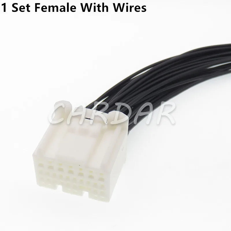 31 Pin 1123341-1 90980-12525 1674919-1 Car Connector Automotive Wiring Harness Socket With Terminals For Nissan