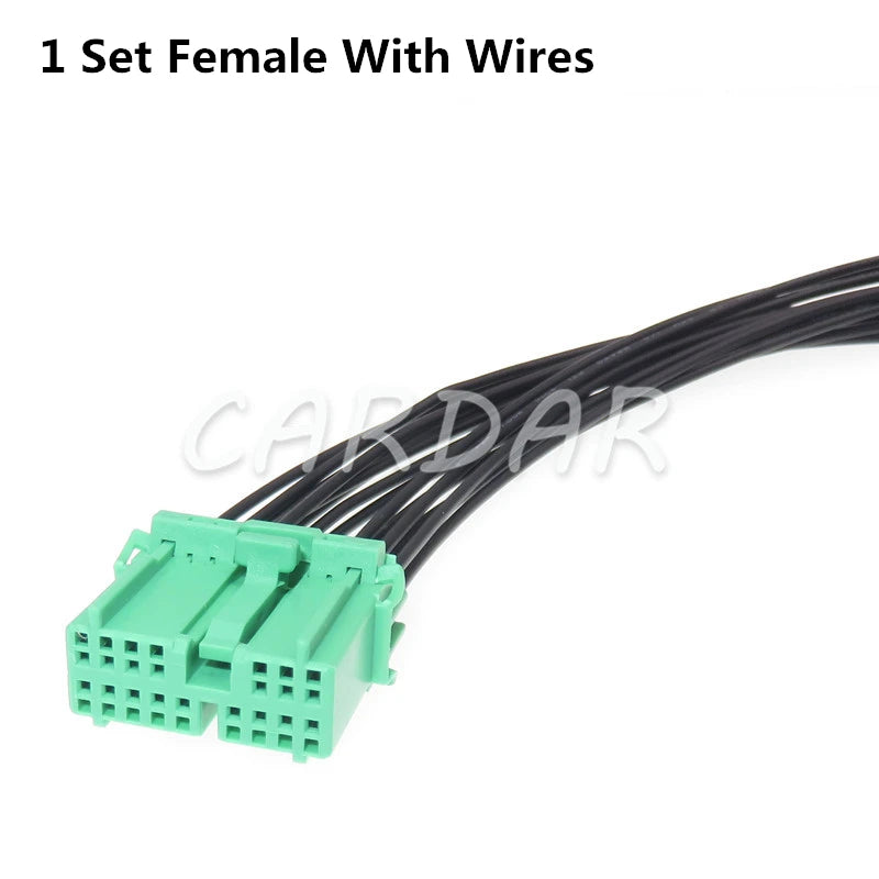 16 Pin IL-AG5-16S-D3C1 Automotive Plug PCB Board Socket Connector For Car Wire Wiring Harness