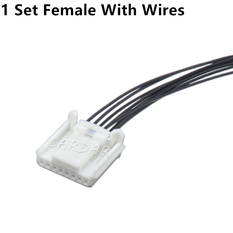 8 Pin 1376368-1 1746875-1 Auto Car Wiring Harness Socket 90980-12558 Automobile Electrical Connector