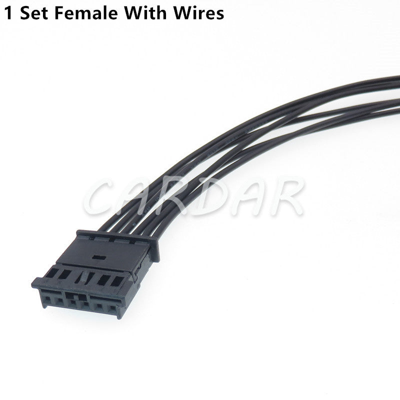 6 Pin 1-1241370-3 1-1703874-1 Car Tweeter Audio Wire Socket Auto Gateway Connector For BMW
