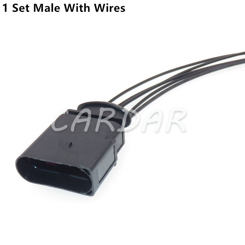 5 Pin 8K0 973 705 8K0973705 Auto Electric Wire Harness Plastic Housing Waterproof Socket For VW Audi