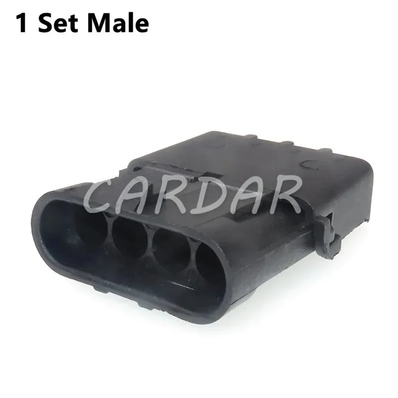 4 Pin 12015797 12010974 Automobile Connector Weather Pack Electrical Sealed Wiring Socket