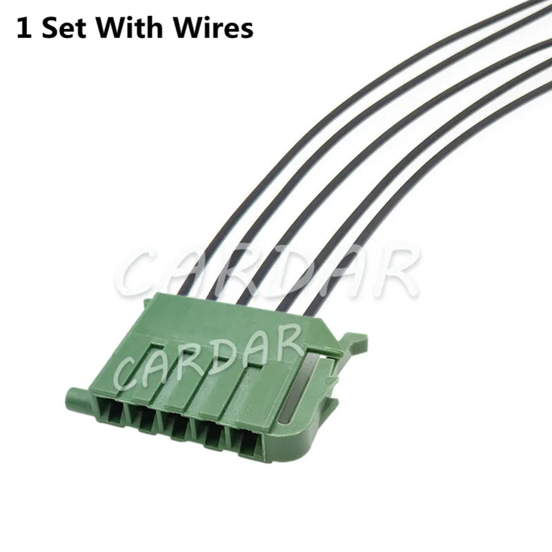 5 Pin Auto Connector Harness Female Plug 3.5mm Socket With Terminals