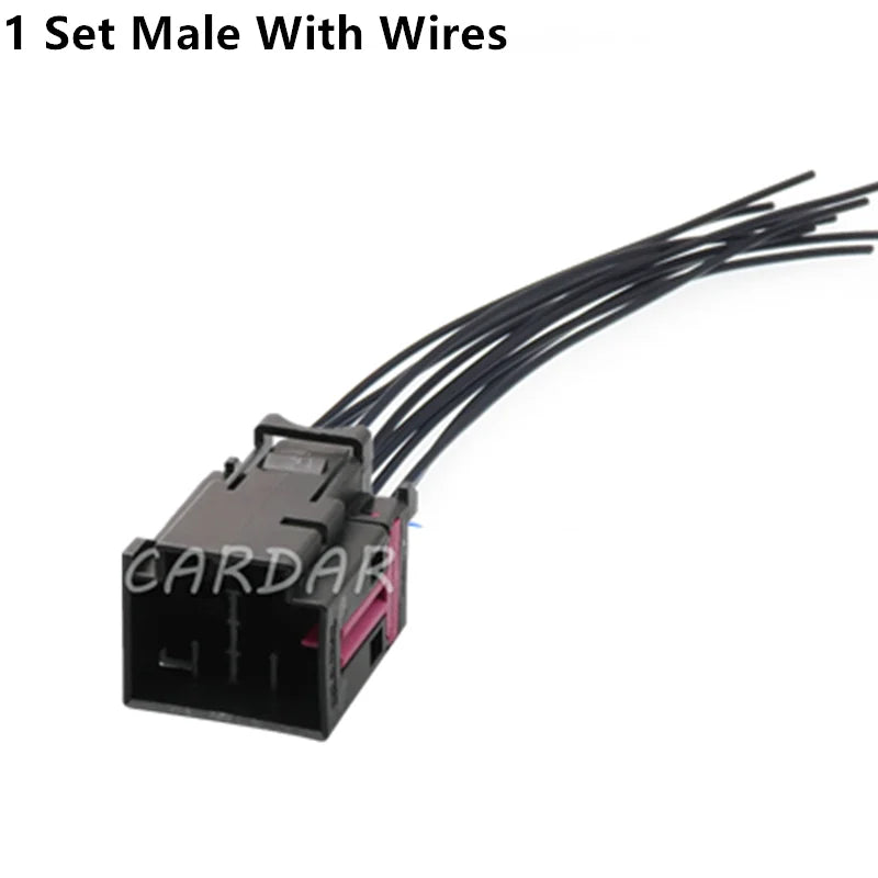 10 Pin 4F0937733 Composite Wiring Connector Car Seat Heating Plug Plastic Housing Unsealed Socket For VW Audi