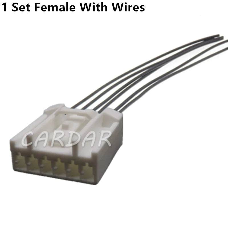 6 Pin 7183-6097 Auto Electronic Wire Harness Sensor Plug Sockets Car Connector