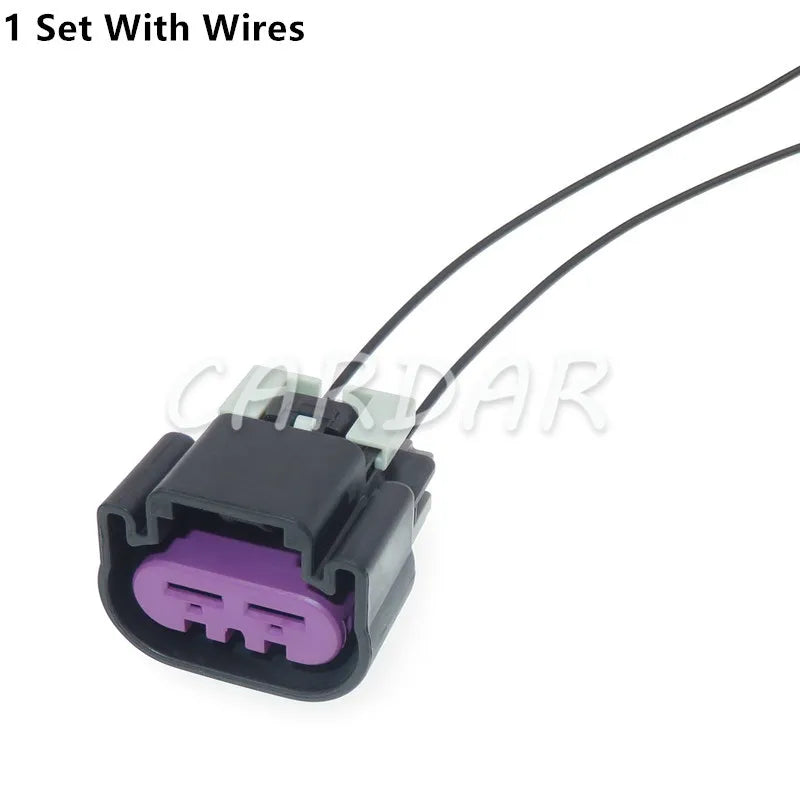 2 Pin 15454358 6.3mm Automotive Waterproof Connector Sealed Sensor Plug Electrical Auto Fan Cable Wire Socket