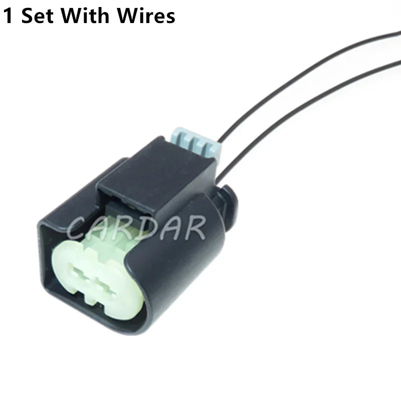 2 Pin 3.5 Series Auto Waterproof Cable Harness Connector Female Socket Sealed Plastic Adapter 805-198-532