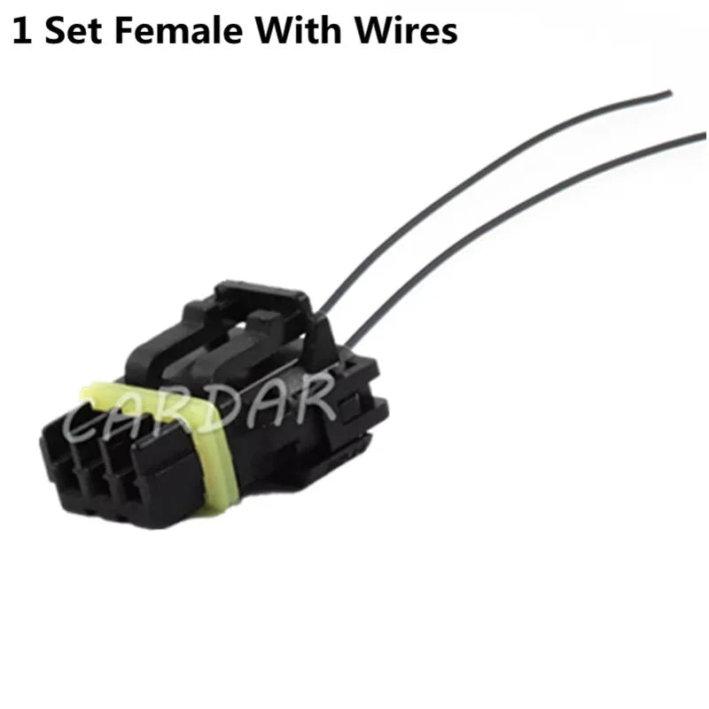 2 Pin 52116-0241 52117-0241 52117-0243 Waterproof Plug Car Reverse Mirror Turn Signal Cable Connector For VW Passat