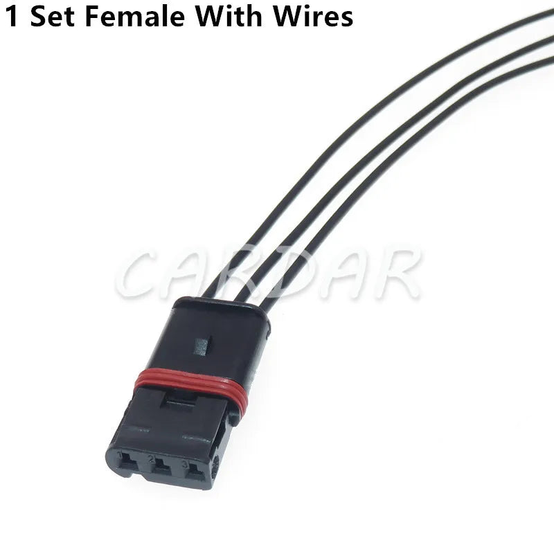 3 Pin 872-405-501 872-837-506 Automotive Electrical Waterproof Wire Plugs Cable Socket Connector