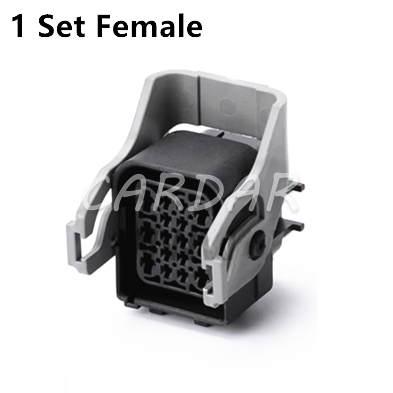 16 Pin 1743350-2 1743354-2 Auto Waterproof Connector Car Sockets With Terminals And Seals