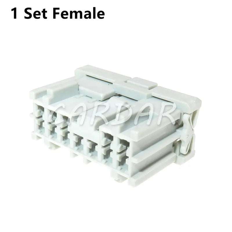 12 Pin 6098-0252 6098-0251 Gery Automotive Conenctor Electric Harness Socket For Honda CRV URV