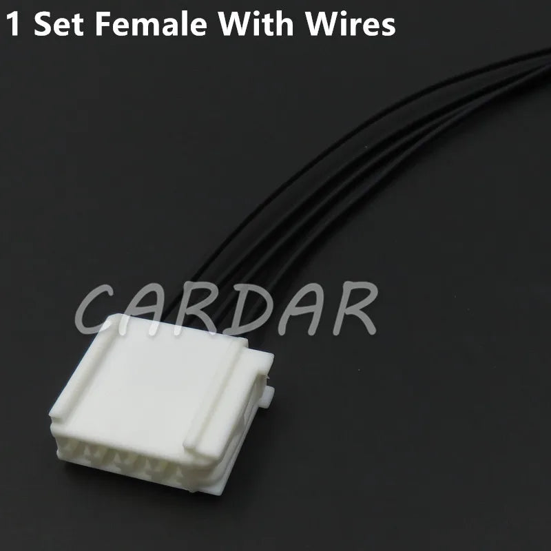 4 Pin Auto Unsealed Adapter 12874 Car Tweeter Loudspeaker Horn Electric Wire Socket For Toyota