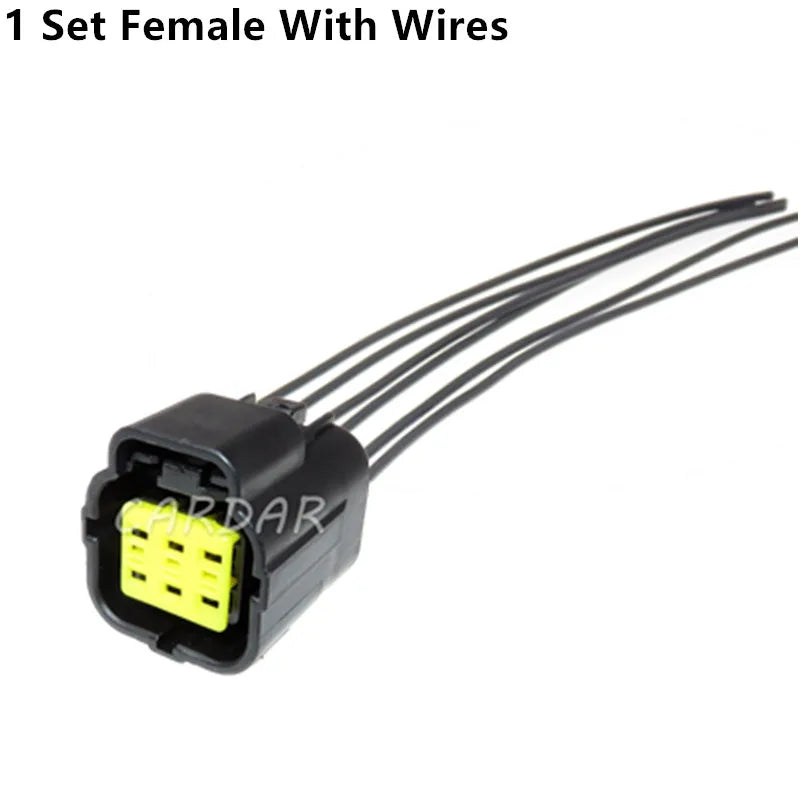 6 Pin 174262-2 174264-2 /174265-7 Waterproof Wire Socket Automotive Accelerator Pedal Sensor Plug For Hyundai Denso