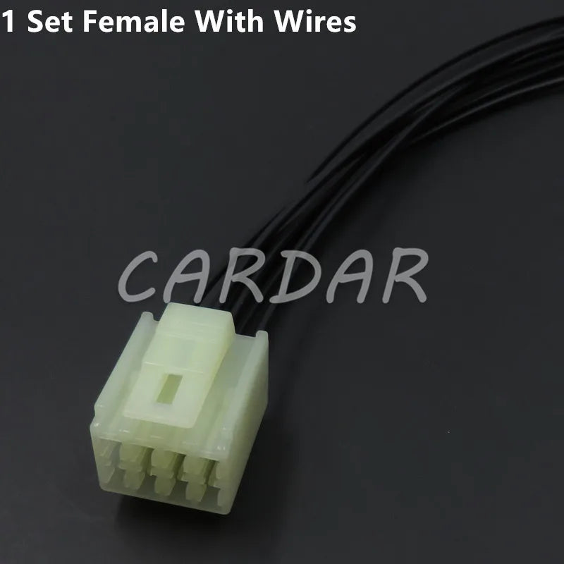 8 Pin 6090-1021 6090-1051 HM Series 2.3mm(090) Auto Electrical Socket Wire Connector