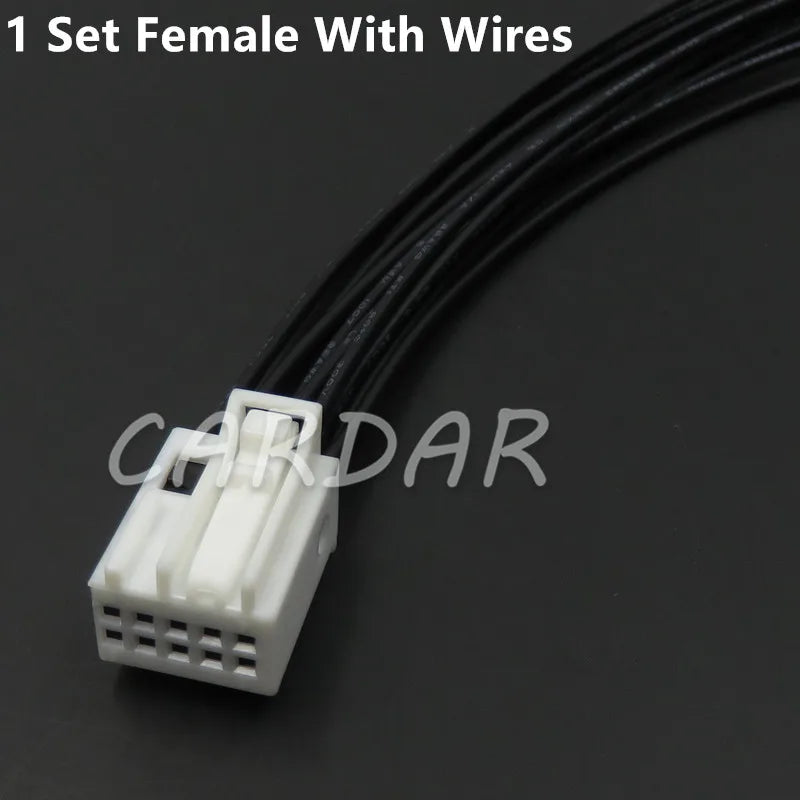 10 Pin 0.6 Series Car Door Module Skylight Rearview Mirror Tail Light Cable Harness Socket For Benz 2-929171-1 929171-1