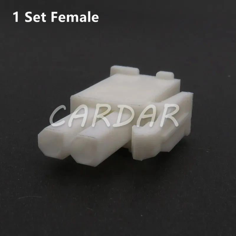 2 Pin 2 Way 4.14mm FL Connector Kits Motor Socket Electrical Machine Plug With Terminal