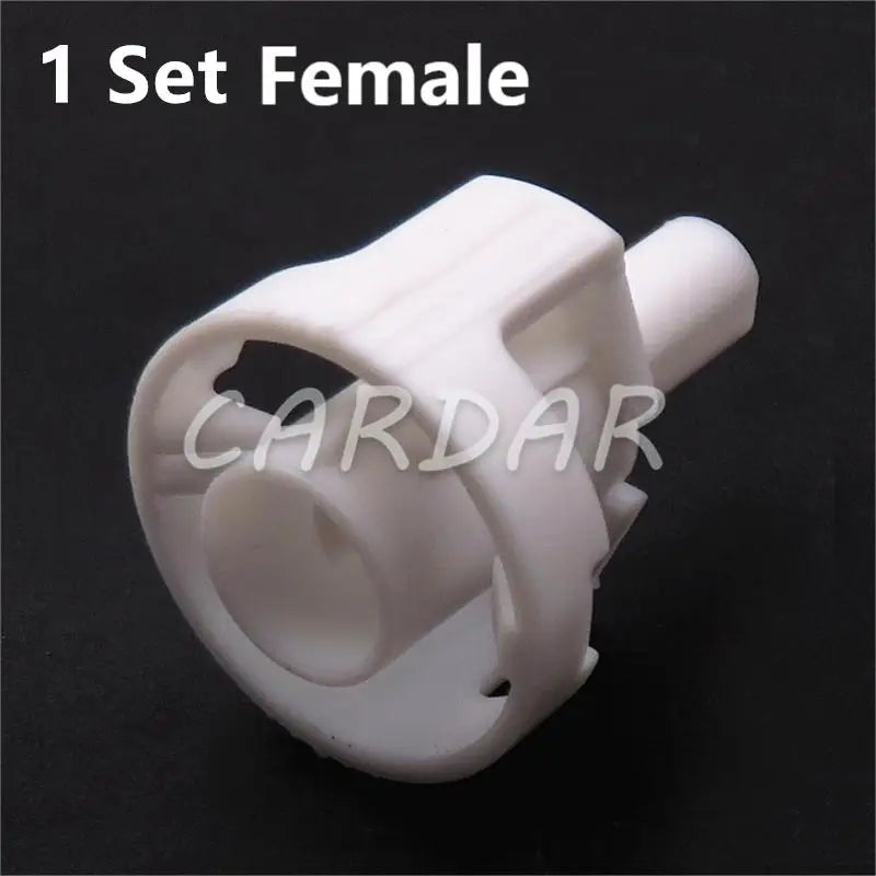 1 Pin 2.8 Series Car Wire Plastic White Connector Waterproof Female Socket With Terminal and Rubber Seals