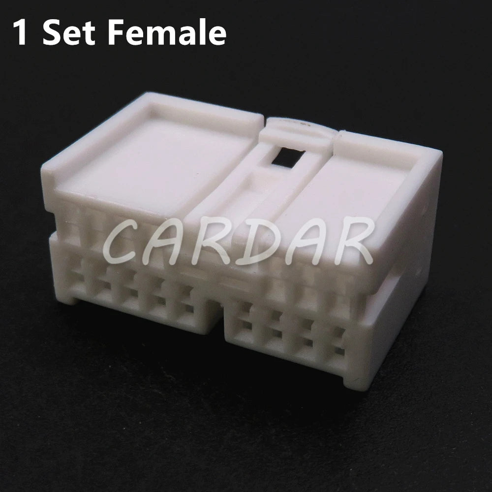16 Pin Miniature Male Female PCB Connector Car Plastic Housing Unsealed Adapter Auto Low Power Socket