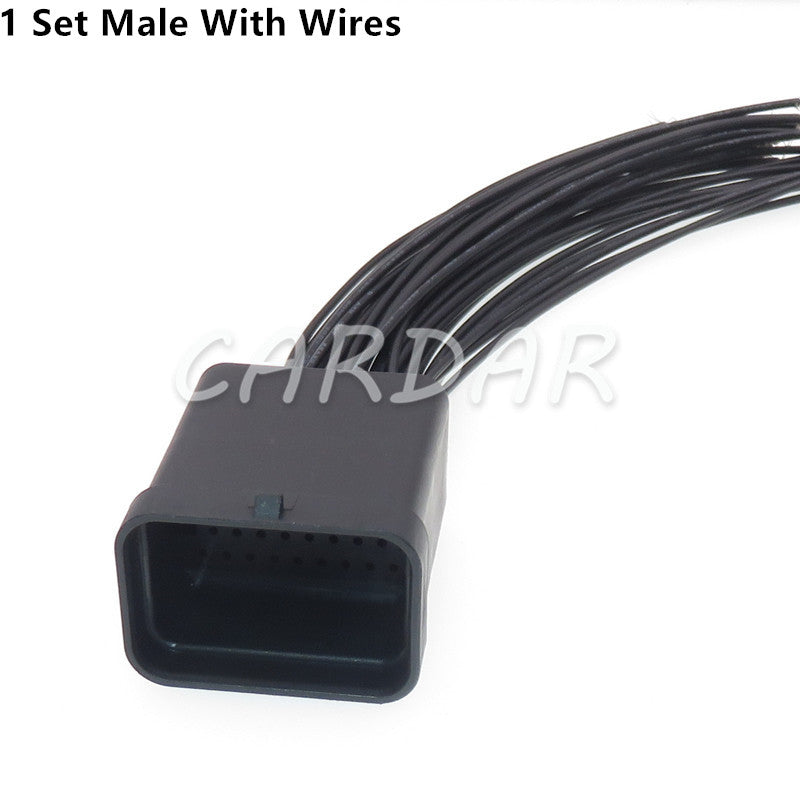 34 Pin 4-1437290-1 6437288-2 6437288-2 AMP Superseal 1.0 Auto Connector Car ECU Plug With Terminals
