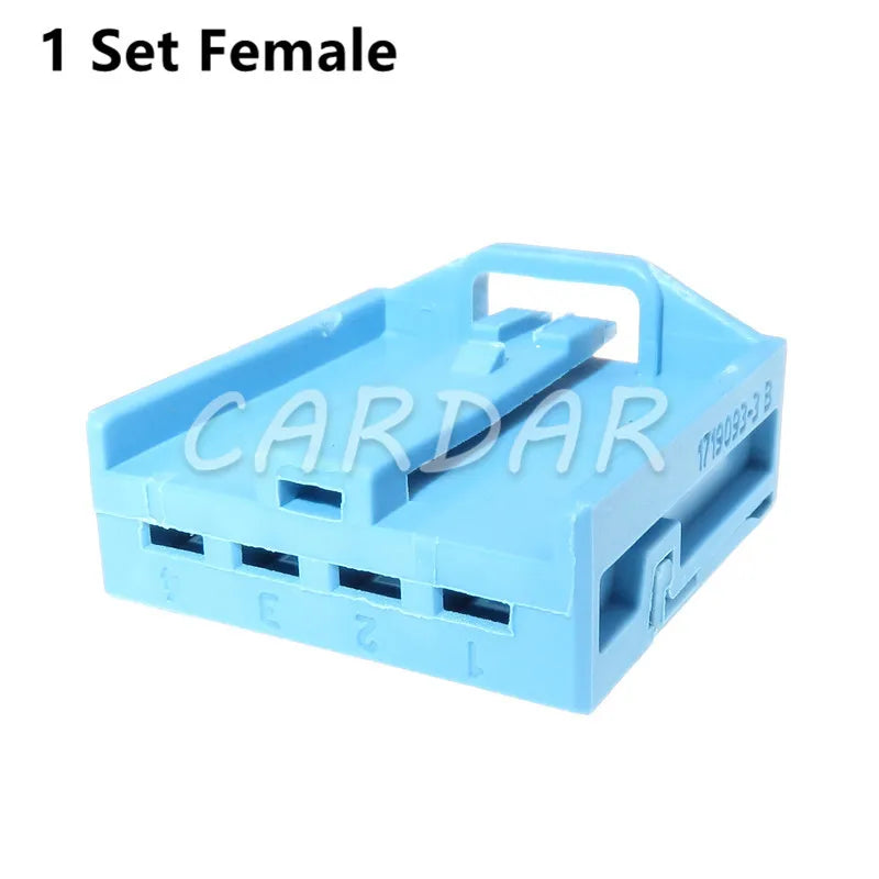 4 Pin Auto Speaker Plug Automotive Car Audio Wire Cable Socket Blue Colour Plugs For BMW