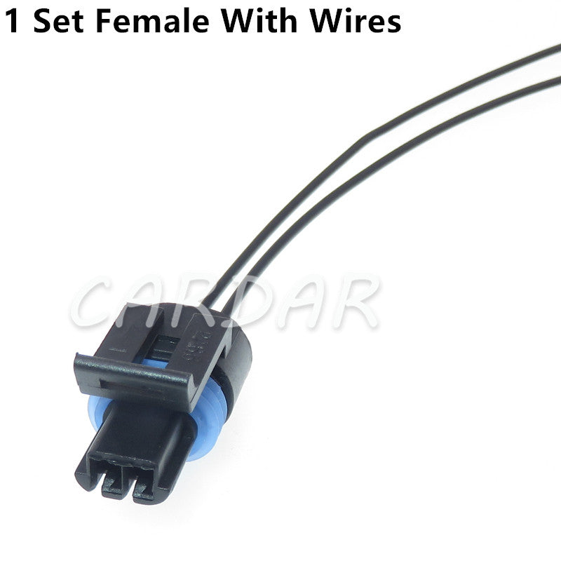 2 Pin 1.5 Series Automobile Fuel Fine Filter Wiring Terminal Waterproof Sealed Socket 12162195 12162193