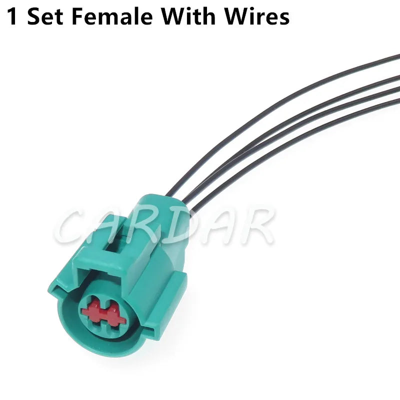 4 Pin 1.5 Series Auto Male Female Docking Cable Connector Green Automobile Waterproof Socket