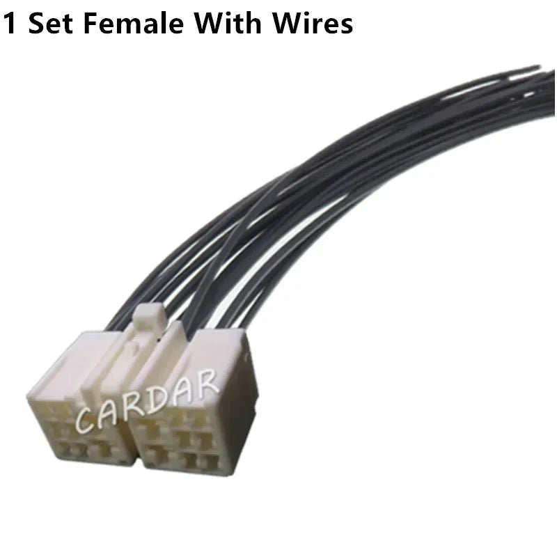 16 Pin Electrical Connector Automobile Male Female Plastic Housing Unsealed Adapter Composite Socket MG641007 MG651006