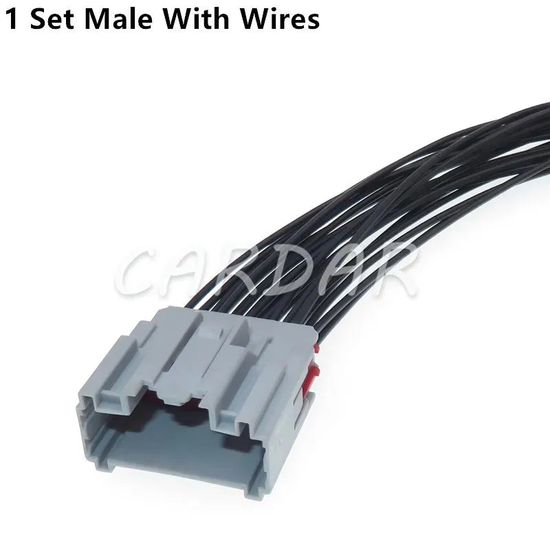 22 Pin 0-1420011-1 1411228-1 Automobile Unsealed Wire Connector For Ford Mondeo 0-1411226-1 Car Wiring Terminal Socket
