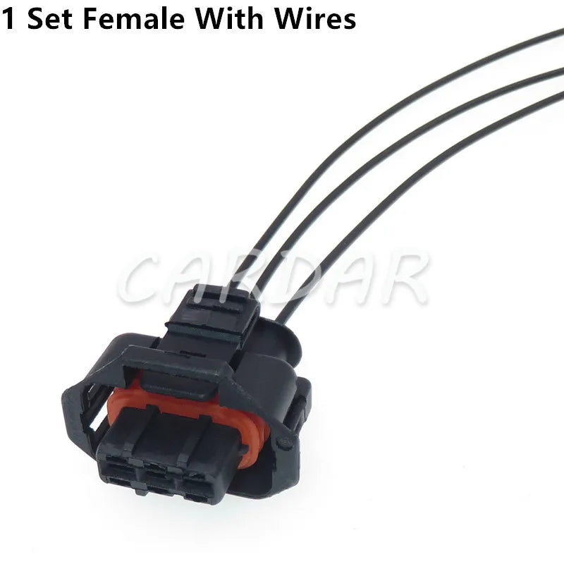 3 Pin 1928403968 1 928 403 968 Car Rail Pressure Sensor Wire Harness Waterproof Socket Auto Parts