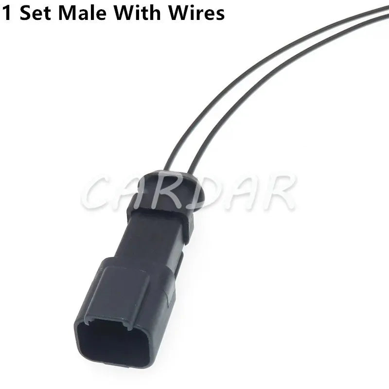 2 Pin 1.6 Series Fuel Spray Nozzle Wire Socket Male and Female Docking Plug DT04-2P-E008 DT04-2S-E008