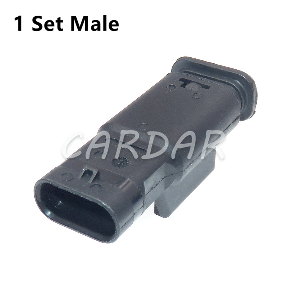 3 Pin Auto Reversing Radar Wire Cable Waterproof Socket For Buick Roewe 1-2296695-1 2203771-1