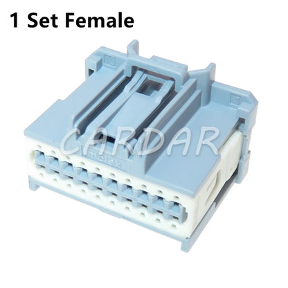 20 Pin Auto Wiring Harness Plug 34690-0201 34729-0201 Car Male Female Docking Socket Automobile Connector