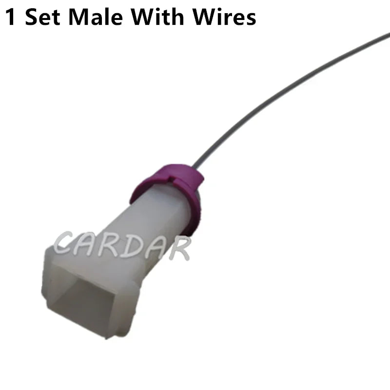 1 Pin Automotive MAP Sensor Battery Spring DC Plug Air Conditioner Compressor Connector For VW