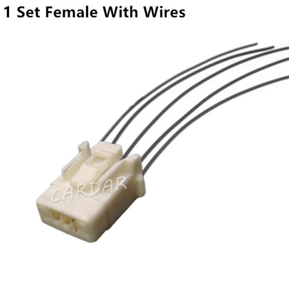 5 Pin 1.2 Series Automobile Unsealed Plug Car Electric Wiring Socket With Terminal 7282-7652 7283-7652