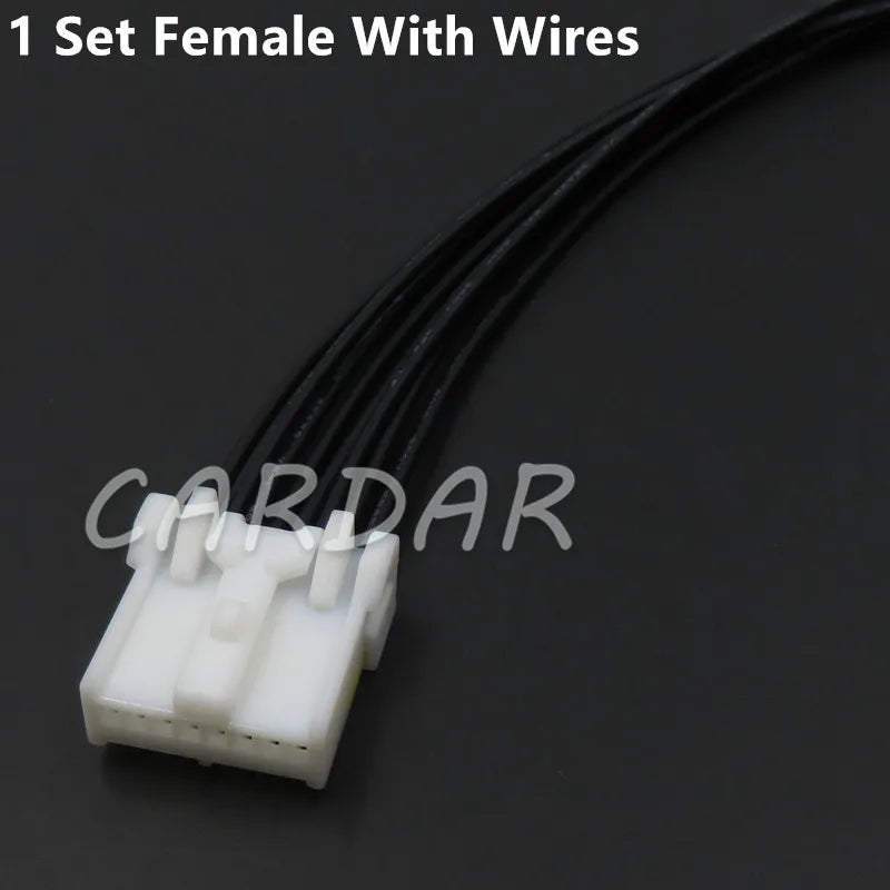 8 Pin 0.7 Series Automotive Sunroof Reading Lamp Wiring Harness Socket For Nissan 6098-1117 6098-1121