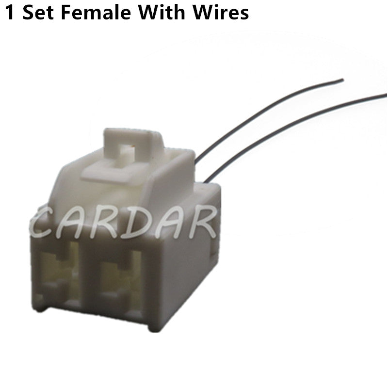 2 Pin Automotive Wiring Electronic Connector Socket With Terminal