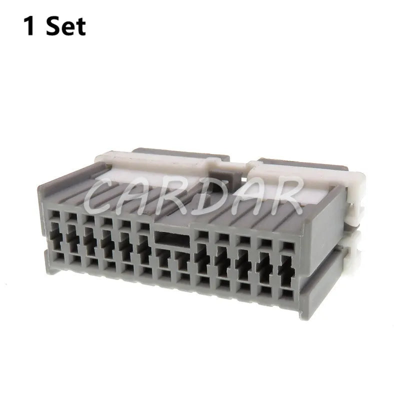 24 Pin MG653537-4 Automotive Connector Wire Electric Cable Socket With Terminals