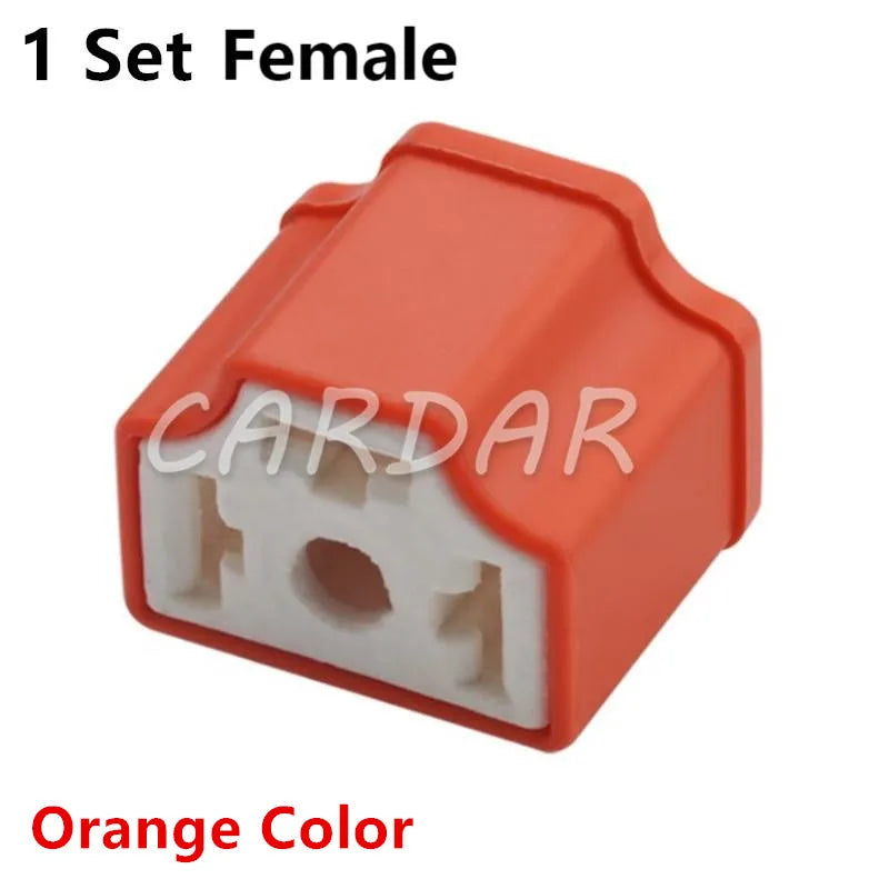 3 Pin 7.8 Series H4-2A Automobile Light Bulb Plug Ceramic High Temperature Resistant Socket H4 Auto Relay Lamp Holder