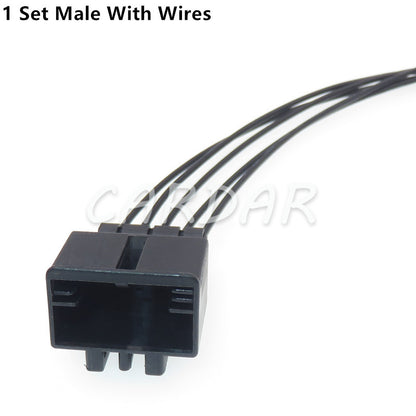5 Pin Automobile Taillight Wire Harness Unsealed Socket For VW Audi 5G0972715 5K0972705