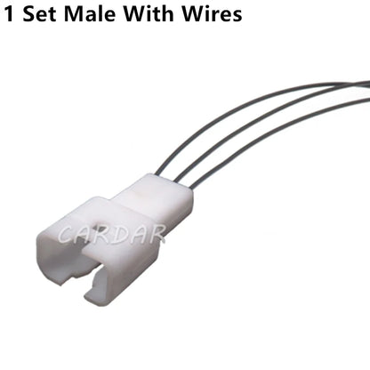 3 Pin 1.0 Series Male Female Docking Connector Auto Electrical Plug Cable Harness Unsealed Socket MG610088