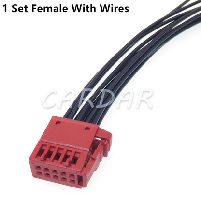 10 Pin 6R0972930A 0-1670990-2 6R0 972 930A Car Wire Harness Socket Automobile Electrical Connectors