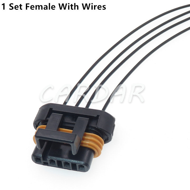 4 Pin 12162144 12162102 Oxygen Sensor Plug O2 Socket Automotive Connector For Toyota BUICK DLX Haima Series