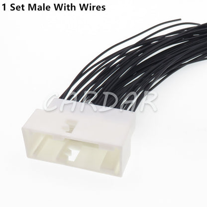 54 Pin 4E0 972 144 Automotive Connector With Terminal 4E0972144 ECU For Bluetooth Plug A6 A4 A8 C6 8k