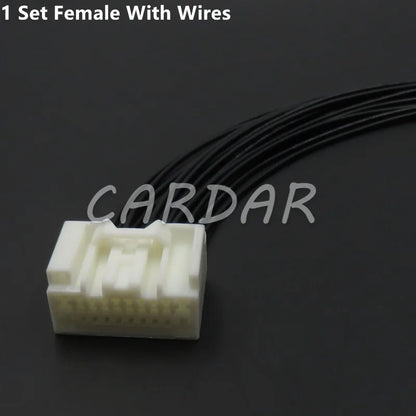 20 Pin 7283-5843 Automotive Wiring Harness Socket Auto Connectors